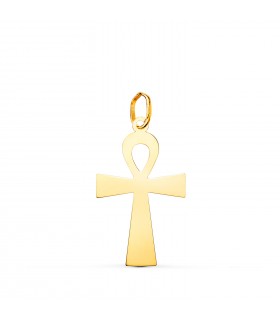 Anhänger ägyptisches Kreuz Ankh 750 Gold 22232