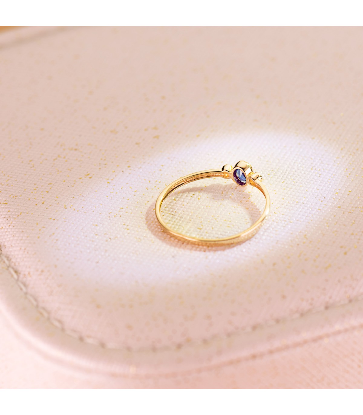 Bague Blue Or Jaune 18K Always