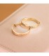 Pendientes Aros Oro 9K 28 mm Greca