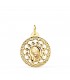 Pendentif  Vierge étoiles 18 K