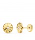 Pendientes Oro Amarillo 18K Soraya 6.5mm  - pendientes niñas oro - circonitas