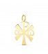 Pendentif Chrisme Or Jaune 18K 22mm