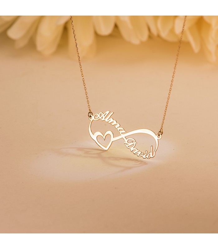 Ciondolo Cuore Park Lane GUMDROP Oro Con Pav&eacute; Di Zirconi E Catena