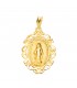 Medalla Virgen Milagrosa Francesa Oro 9K 23 mm - Medallas 9 kilates - joyería online