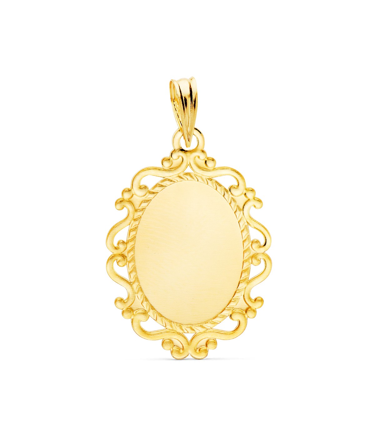 Medalla Virgen Milagrosa Francesa Oro 9K 23 mm - Medallas 9 kilates - joyería online