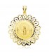 Jungfrau del Pilar Medaille 18K Gold P3056-340