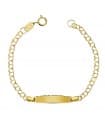 Baby ID Armband 375er Gold | 9K190224