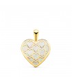 Colgante Cuore Nácar Oro 18K