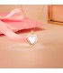 Colgante Cuore Nácar Oro 18K - colgantes enamorados - colgante pareja