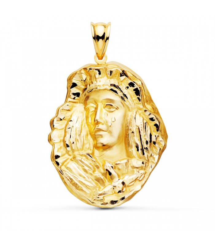 Medalla Esperanza de Triana Oro 18K 35 mm