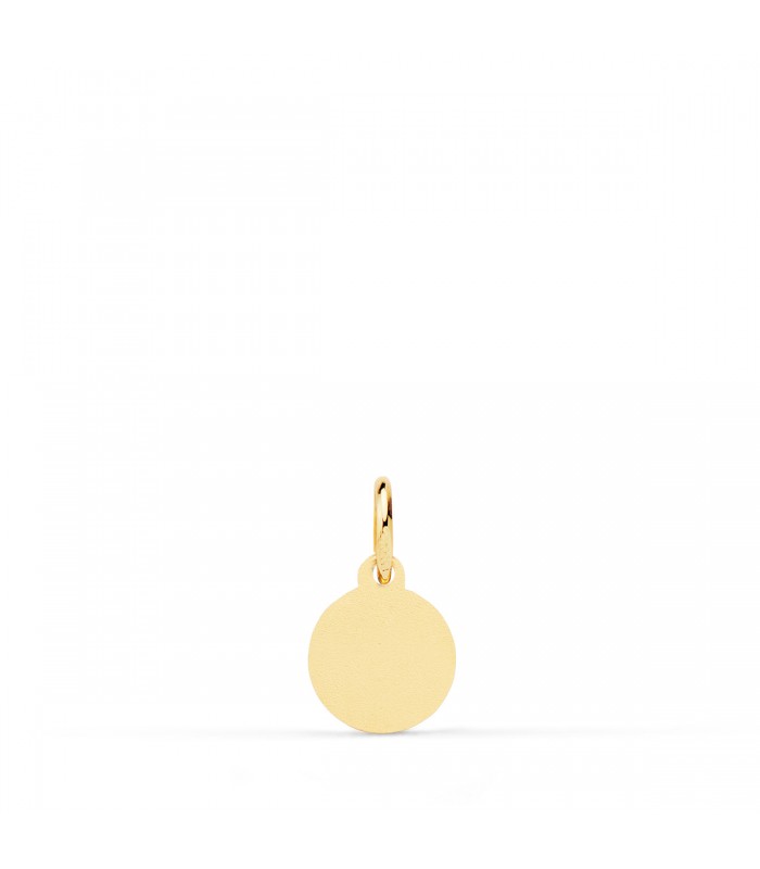 Medaglia nascita Vergine del Mare Oro 18Kt 8 mm