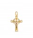 Cruz con Cristo Cerco Oro 18K 23mm  - crucifijo de oro para hombre - joyas online