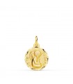 Engel Anhänger aus 750er Gelbgold | D9359-314