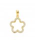 Colgante Flor Oro Amarillo 18k 16mm - comprar joyas online