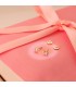 Boucles d'oreilles enfant avec poissons couleurs, or jaune 18 carats, pour fille et bebe