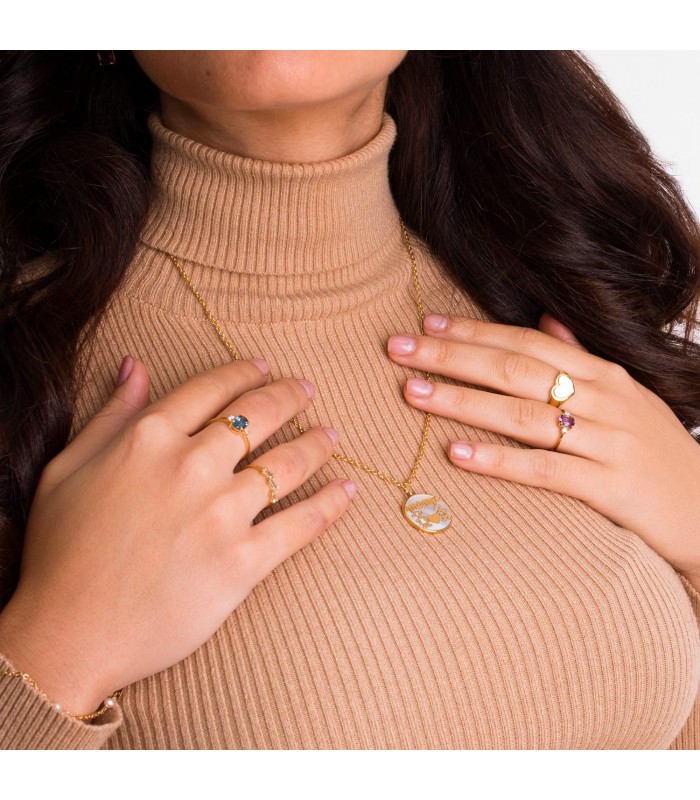Bague Améthyste Glow Or 18K