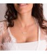 Collar mama de oro 18k. Joyas para el día de la madre.