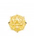 Insignia Asesor Fiscal Oro 18K - Pin profesiones - carreras universitarias - emblema, escudo de oro