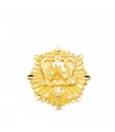 Staatsanwalt Brosche Gold 750 - Graduierung Geschenk