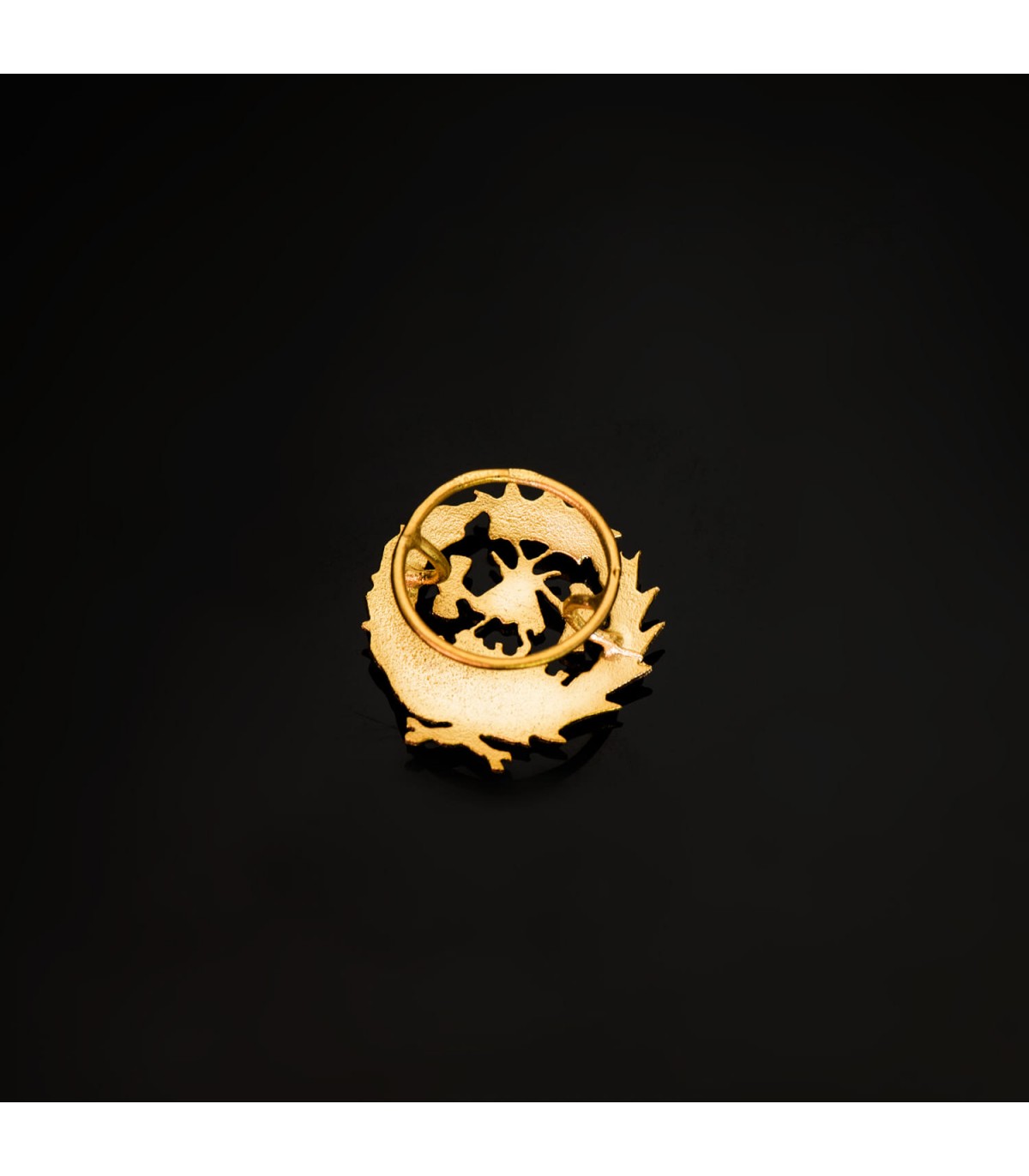 Insignia profesional Económicas Oro 18K - Pin profesiones - carreras universitarias - emblema, escudo de oro