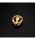 Insignia profesional Ingeniería Electrónica Oro 18K - Pin profesiones - carreras universitarias - emblema, escudo de oro