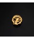 Insignia profesional Ingeniería Electrónica Oro 18K - Pin profesiones - carreras universitarias - emblema, escudo de oro