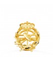 Informatik Brosche Gold 750 - Graduierung Geschenk