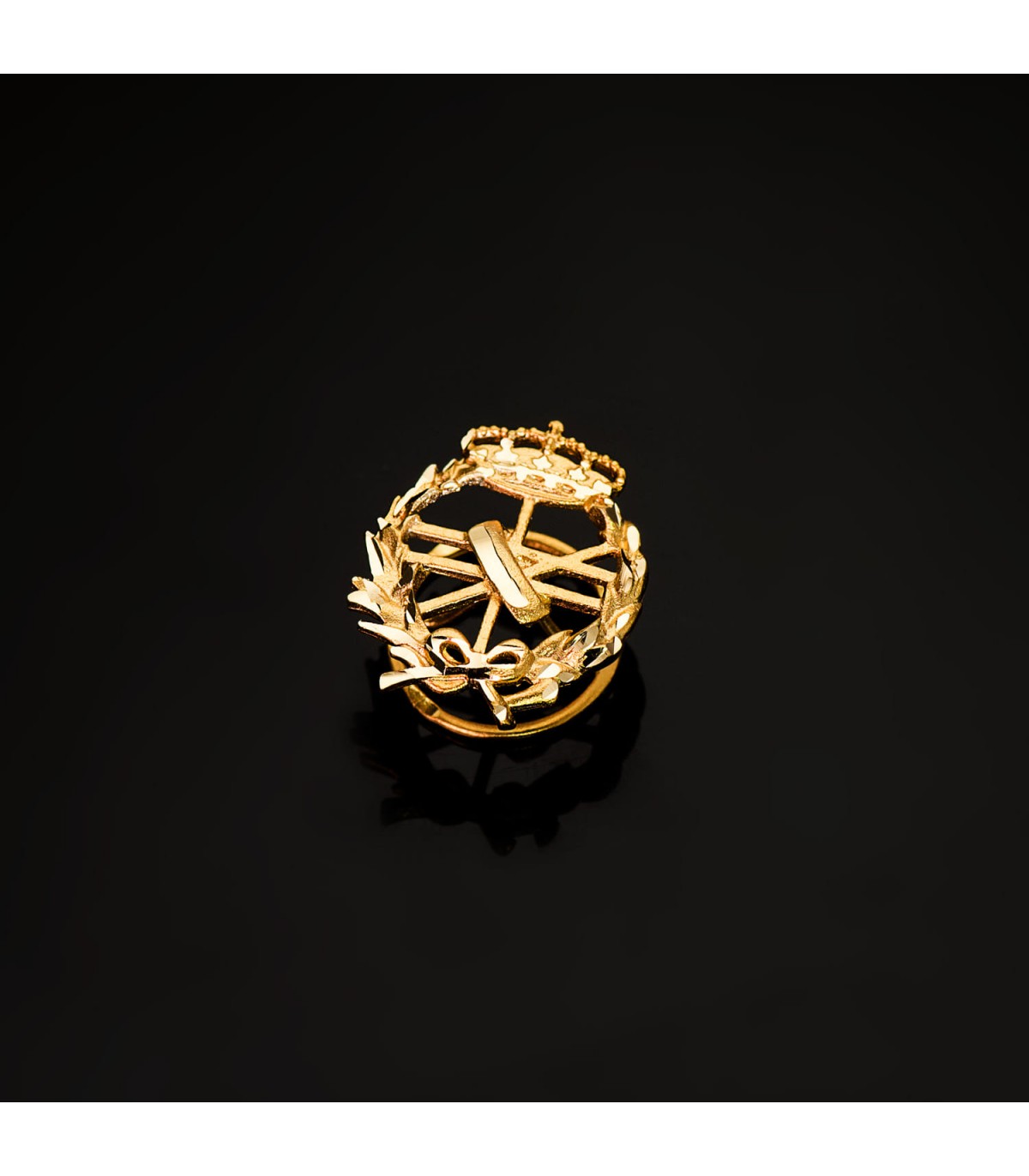 Broche professionnelle Informatique Or 18K