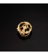 Insignia profesional Músico Oro 18K - Pin profesiones - carreras universitarias - emblema, escudo de oro