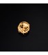 Insignia profesional Odontología Oro 18K - Pin profesiones - carreras universitarias - emblema, escudo de oro