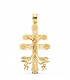 Croce di Caravaca in oro giallo 18 carati, 40 mm - Medaglione e croci d'oro