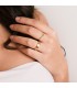 Anello di matrimonio Napoli Oro giallo 18 carati. Fede nuziale donna.