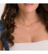 Colgante Estrella de David Oro Amarillo 18k 15 mm simbolo judío