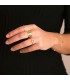 Bague Solitaire Fancy Améthyste Or 18K