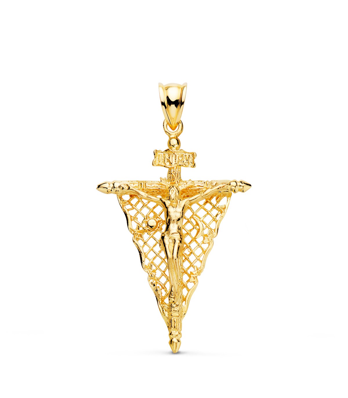 Christ Remedio de Ánimas Or Jaune 18K 35 mm