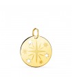 Anhänger Stern 22245 Gelbgold 750