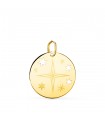 Colgante Magic Universe 18 K Medalla Estrella
