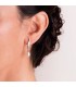 Pendientes de novia Condesa de Yorkshire Oro Blanco 9k Perla Cultivada