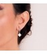 Pendientes de novia Lady Joan Benfort Oro Blanco 18 Kilates Punto de luz