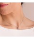 Cadena Diamantada Oro Blanco 18K 1,5 mm 40cm | collar mujer, cadenita fina
