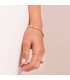 Pulsera Riviere Diamantes 0.240 Qts. Oro Blanco 18K