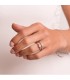 Bague de fiançailles femme Amalfi 18 carats. 750/1000. Bijouterie en ligne.