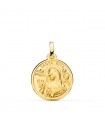 Medaille Heilige Rita 18K Gelbgold P8066-418