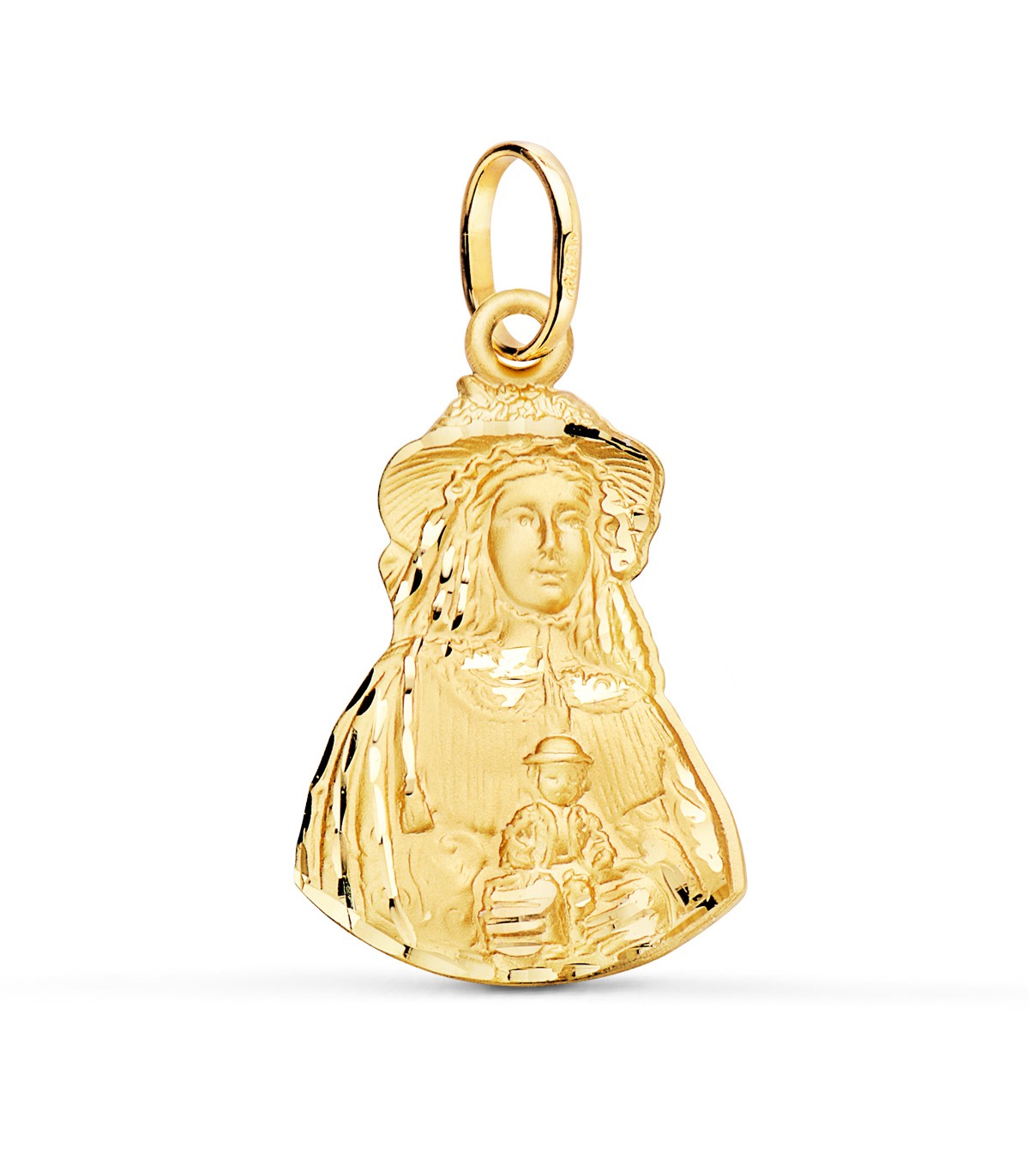 Médaille Vierge du Rocio Or 18K 28mm