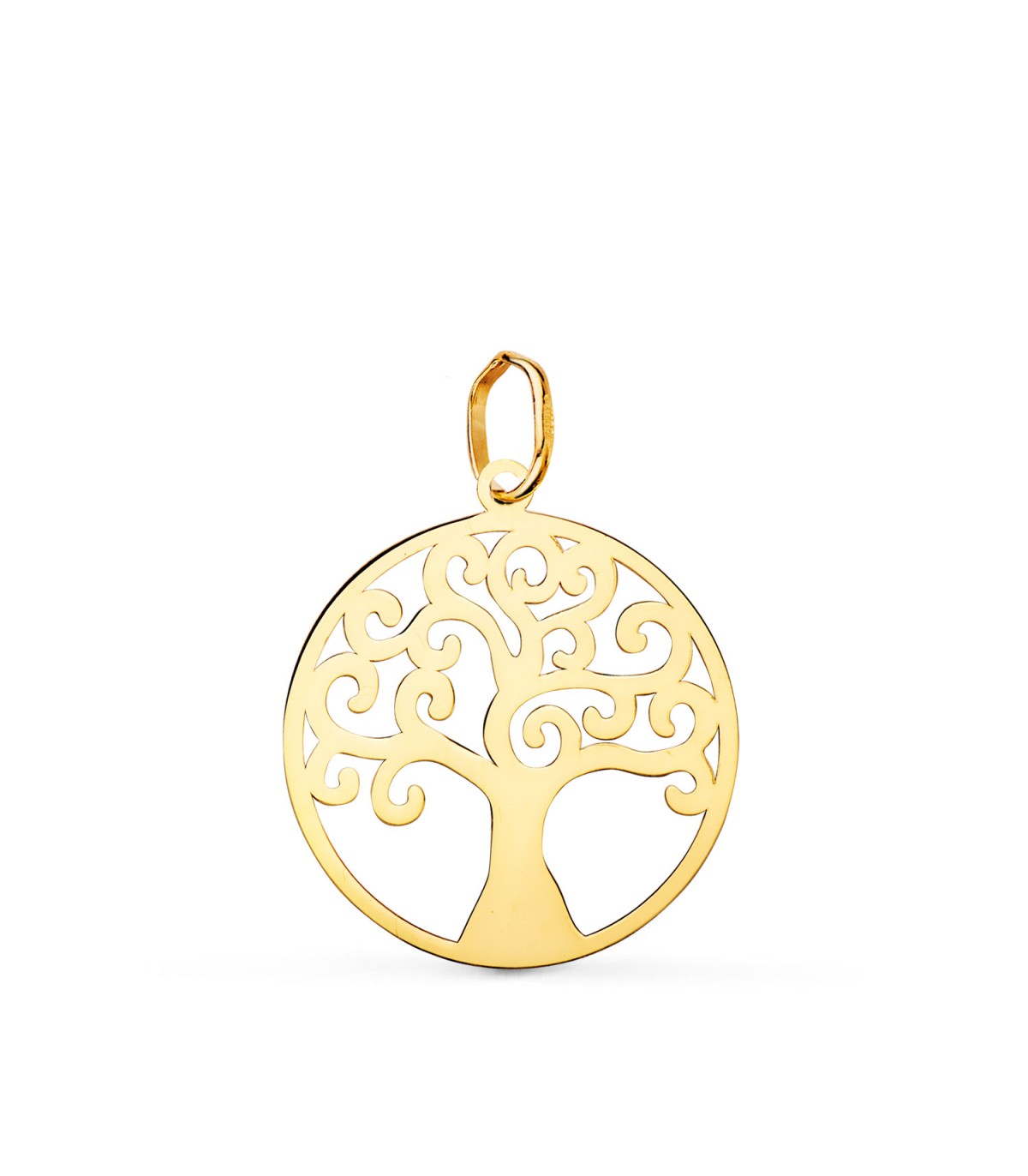 Colgante de oro arbol de la vida - arbol de la vida 18 kilates