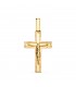 Pendentif Croix Christ Or 18K 26mm
