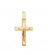 Colgante Cruz Cristo Oro 18 K 25 mm  - crucifijo de oro para hombre - joyas online