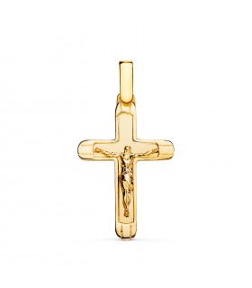 Kreuz 25 mm 18K, Artikl. 22273 | 750/- Goldkreuz Anhänger zur Taufe, Kommunion, Geburt