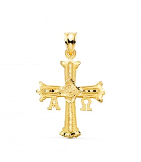 Kreuz des Sieges (Covadonga) 30 mm - Anhänger 750 Gold