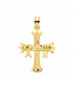 Croix Covadonga Or Jaune 18 K 30 mm